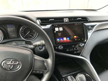 Магнитола на Андроид для Toyota Camry (2018-2020 без JBL) Winca S400 с 2K экраном SIM 4G