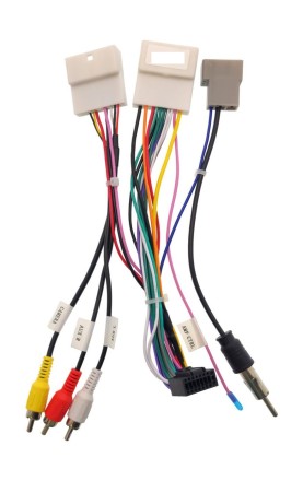 Комплект проводов для установки магнитолы в Nissan 2004 - 2014 (основной, антенна, мультируль, CAM360)