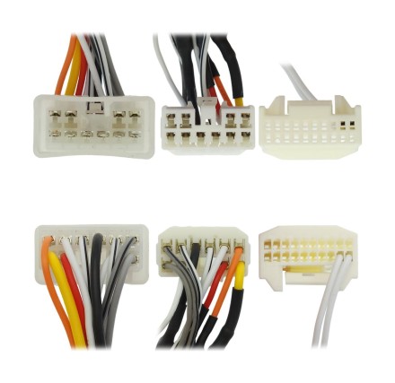 Установочный комплект для дисплеев MFB типа в Toyota Crown 2003 - 2008 (чёрный)