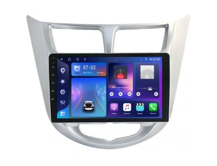 Магнитола для Hyundai Solaris 2010-2017 Compas S300 (Средний класс)