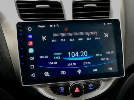 Магнитола для Hyundai Solaris 2010-2017 Compas S300 (Средний класс)