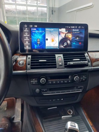 Монитор Android 12,3 дюймов для BMW X5/X6 (E70/E71) 2011-2014 CIC