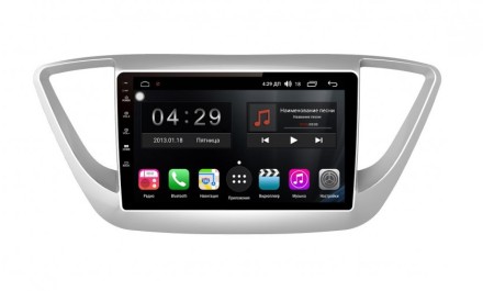 Магнитола для Hyundai Solaris 2 2017-2020 Compas S400 (Топ класс) с 2K экраном