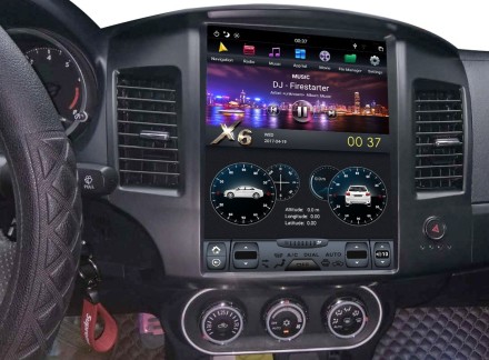 Головное устройство Mitsubishi Lancer X (2007-2016) Tesla-Style