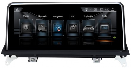 Монитор Android 10,25 дюймов для BMW X5/X6 (F15/F16) 2014-2016 NBT