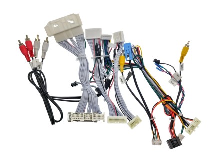 Комплект проводов для установки магнитолы в Lexus RX 2016 - 2019 (основной, CAN, CAM) для авто с 360