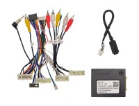 Комплект проводов для установки магнитолы в Nissan 2014 - 2018 (осн., ант., мультируль, CAN, CAM360) HW