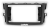 Рамка переходная TOYOTA Mark X ZIO 2007-2013, руль справа, для дисплея 9 дюймов