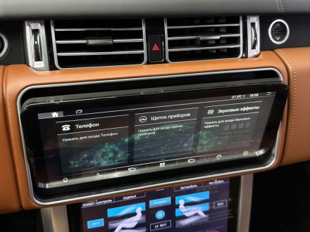 Монитор Android моторизированный 12,3 дюймов для Land Rover Range Rover Sport 2 2013-2016