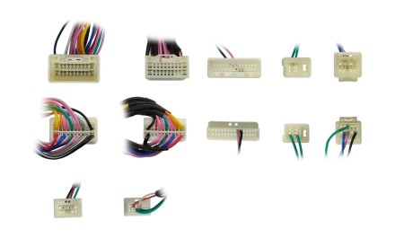Комплект проводов для установки магнитолы в Lexus LS430 (основной, CAN, для авто без монитора)