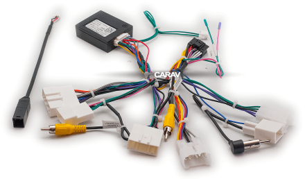Комплект проводов для установки магнитолы в Toyota 2012 + (основной, антенна, мультируль, CAN, CAM)