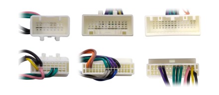 Комплект проводов для установки магнитолы в Toyota 2012 + (основной, антенна, мультируль, CAN, CAM)