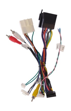Комплект проводов для установки в Hyundai, Kia 2010+ (основной ISO+mini-ISO, CAN, CAM 24 pin, AMP, USB)