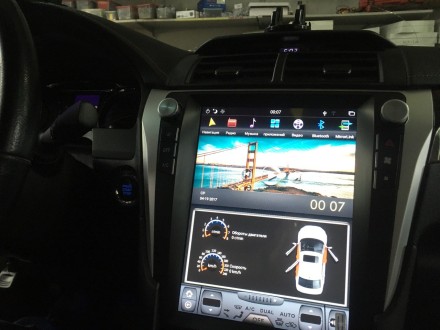 Головное устройство для Toyota Camry V50/V55 (2011-2018) Tesla-Style