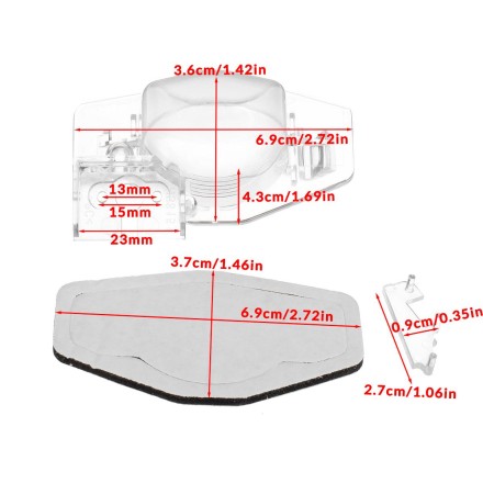 Видеокамера SPD-144-LED Honda CR-V, HR-V, Civic 5D 