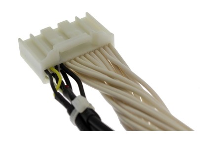 Адаптер 28pin подключения видеокамеры к заводской магнитоле Toyota (11+) с аудио входом