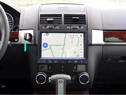 Магнитола на Андроид для VW Touareg (2002-2010) Winca S400 с 2K экраном SIM 4G (физические кнопки)