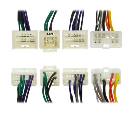 Комплект проводов для установки магнитолы в Toyota Harrier 2003 - 2013, Lexus RX 2003 - 2009 (основной, CAN, AMP)