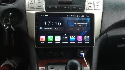 Магнитола на Андроид для LEXUS RX (2003-2009), TOYOTA Harrier (2003-2012) Winca S400 с 2K экраном SIM 4G