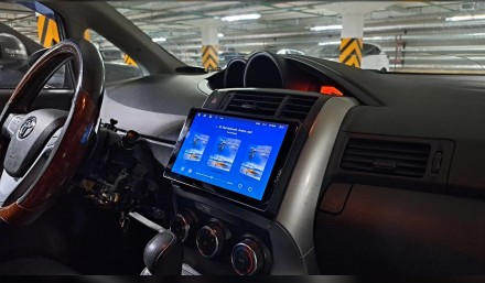 Рамка переходная TOYOTA Verso (09-16) с климат-контролем для дисплея 9 дюймов