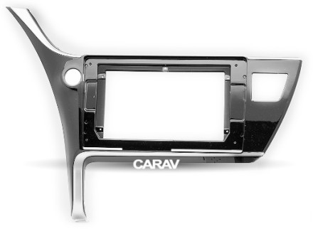 Рамка переходная TOYOTA Corolla (E170) 2016+ (руль слева) для дисплея 10 дюймов тип 1