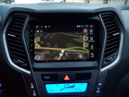 Магнитола для Hyundai Santa Fe 2012-2019 Compas S300 (Средний класс)