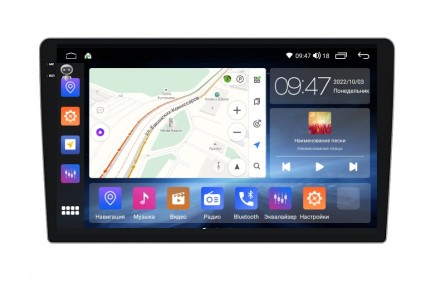 Магнитола на Андроид Volvo XC70, V70, S60 (00-04) COMPAS S400 с 2K экраном  с DSP, SIM 4G + Carplay 1