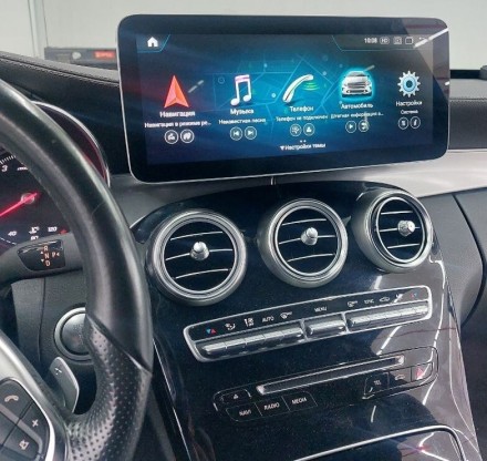 Монитор Android 12,3 дюймов для Mercedes-Benz C/GLC/V-Класс 2019+ NTG 6.0