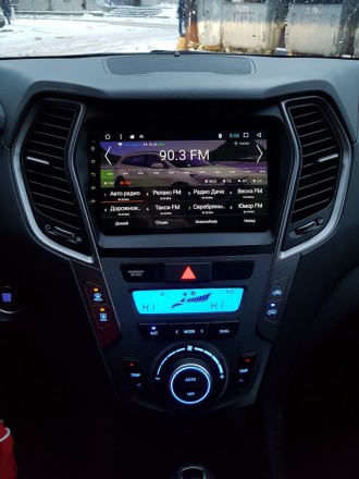 Магнитола для Hyundai Santa Fe 2012-2019 Compas S100 (Базовая версия)