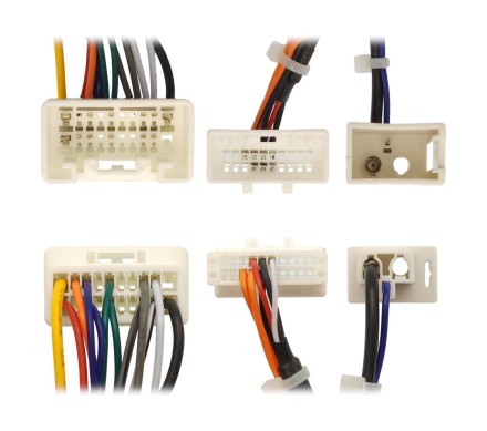 Комплект проводов для установки магнитолы в Toyota 2003 - 2013 (осн, ант, м/руль, CAN, AMP) XP