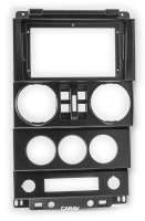 Рамка переходная в JEEP Wrangler 2007-2010 (4 двери) для дисплея 9 дюймов Рамка переходная в JEEP Wrangler 2007-2010 (4 двери) для дисплея 9 дюймов