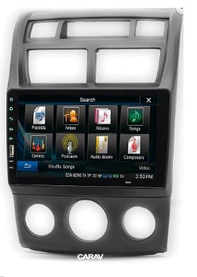 Рамка переходная KIA Sportage (KM) (08-10) для дисплея 9 дюймов без климат-контроля