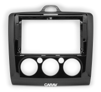 Рамка переходная FORD Focus 2005-2011 (только для а/м без климат контроля) / черный глянцевый цвет