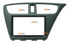 Рамка переходная 2din Honda Civic (12+) хетч с креплением №12 Рамка переходная 2din Honda Civic (12+) хетч с креплением №12