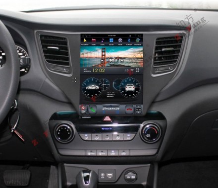 Головное устройство для Hyundai Tucson (2016-2018) Tesla-Style