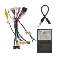 Комплект проводов для установки магнитолы в Renault 2012+ (основной, мультируль, CAM, CAN) RZC