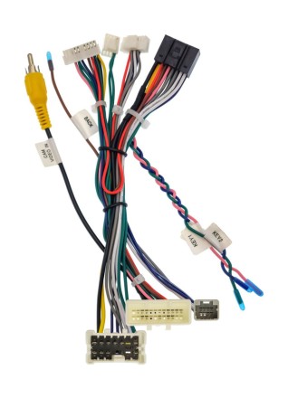 Комплект проводов для установки магнитолы в Renault 2012+ (основной, мультируль, CAM, CAN) RZC