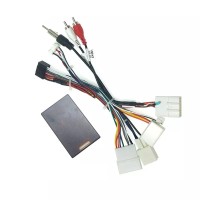 Комплект проводов для установки магнитолы в Toyota Tundra 2007+ / Lexus RX350 (основной, антенна, мультируль, CAN, AMP)