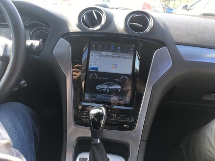 Головное устройство для Ford Mondeo (2011-2012) Tesla-Style черн.