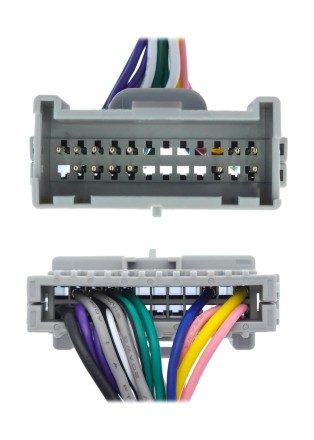 Комплект проводов для установки магнитолы в Hummer H3 2005 - 2013 (основной, CAN) RZC