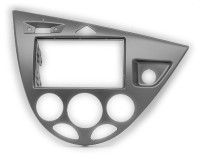 Рамка переходная 2din Ford Focus I до 2006 Серебро, прав руль Рамка переходная 2din Ford Focus I до 2006 Серебро, прав руль
