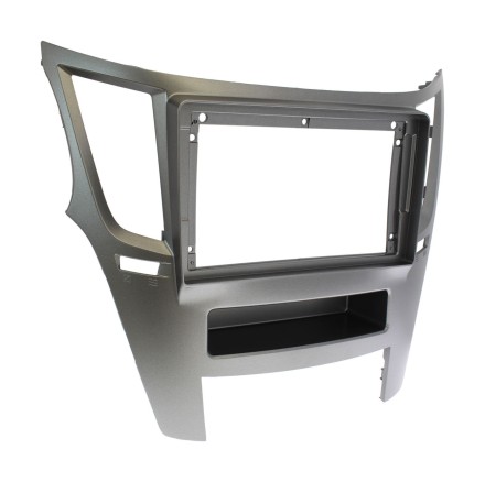 Переходная рамка в Subaru Outback, Legacy 2009 - 2013 (левый руль,Черная) для дисплея 9 дюймов