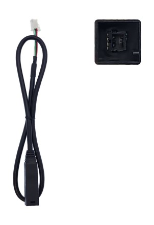 Установочный комплект для дисплеев 9 дюймов в Toyota Land Cruiser 2015 - 2021 (для авто с 360)