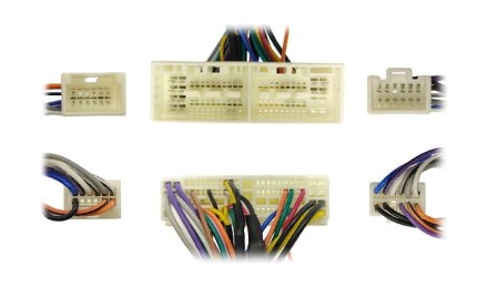 Комплект проводов для установки магнитолы в Hyundai, Kia 2017+ (основной, антенна, CAN, CAM, AMP) Тип2