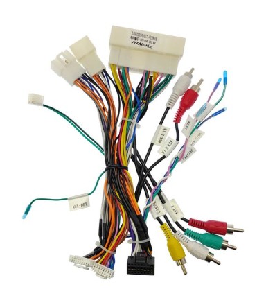 Комплект проводов для установки магнитолы в Hyundai, Kia 2017+ (основной, антенна, CAN, CAM, AMP) Тип2