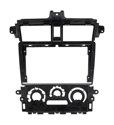 Рамка переходная для Mitsubishi Colt, Colt Plus (2004-2012) Тип2 (Серая) (правый руль) для дисплея 9 дюймов (черн)
