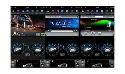 Головное устройство для Mitsubishi Pajero Sport 3 (2017+) L200 (2016-2018) Tesla-Style комплектации с АКПП