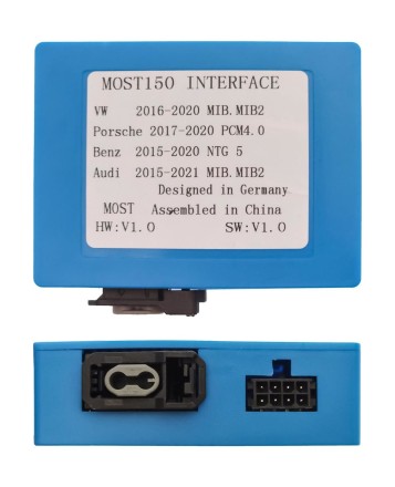 Комплект проводов для установки магнитолы в VW, Porsche, Audi, Benz 2015-2021 (MOST 150)