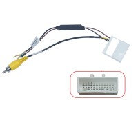 Адаптер 24 pin подключения заводской видеокамеры KIA, Hyundai к универсальной магнитоле