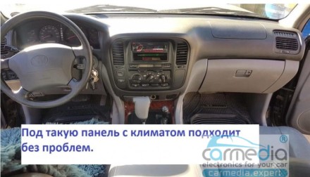 Головное устройство для Toyota Land Cruiser 100 (1998-2002) Tesla-Style